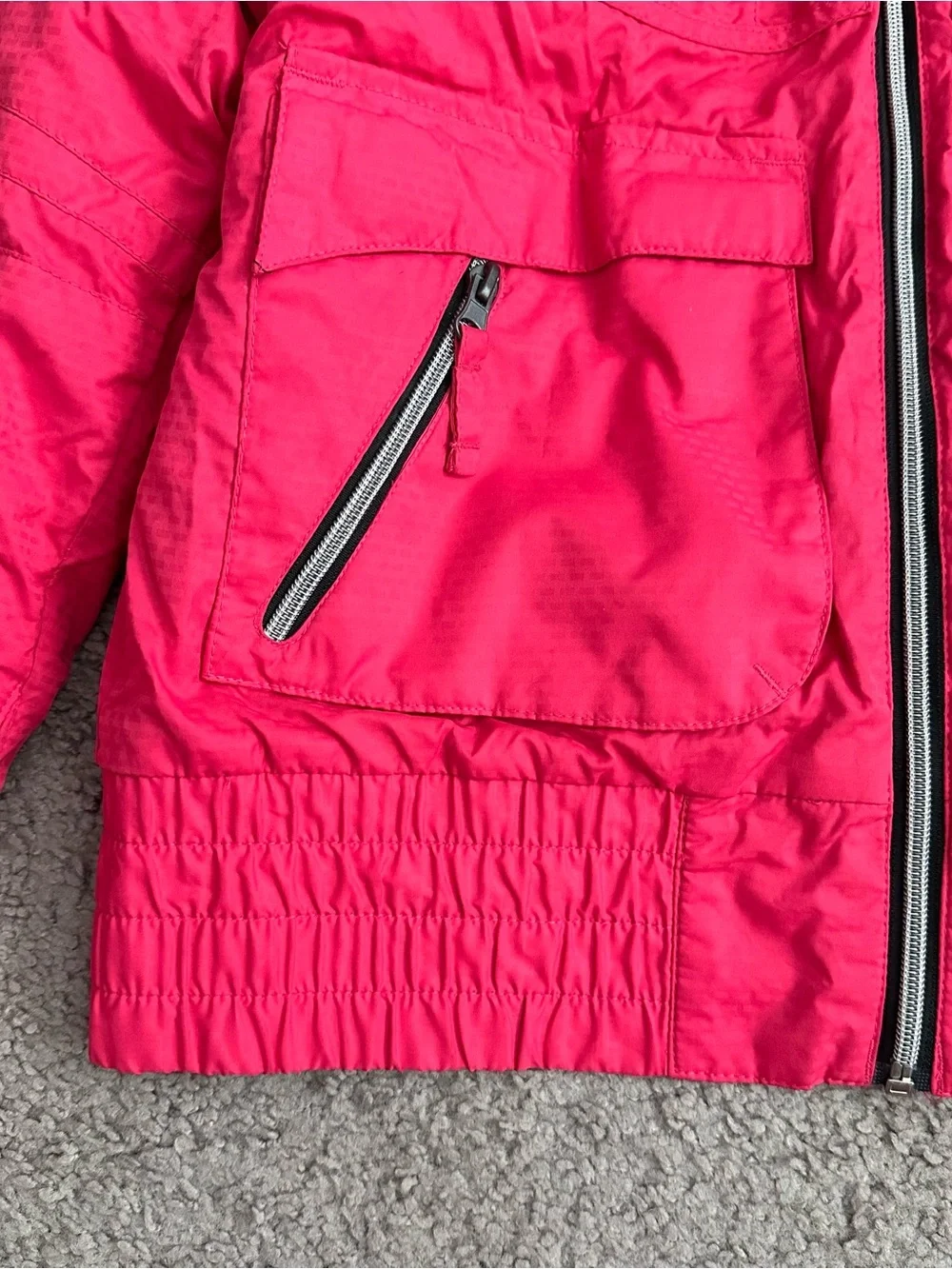 Five Fifty Five Pink Jacket Snow Puffer Girls 12